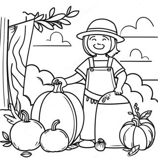 Harvest Coloring Pages