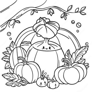 Harvest Festival Coloring Page 4726-3890