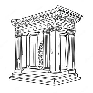 Solomon S Temple Furniture Coloring Page 47273-37742