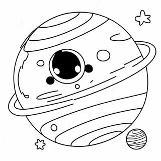 Colorful Uranus Planet Coloring Page 47304-37765