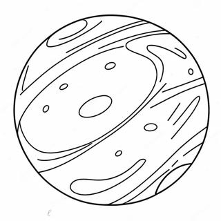 Colorful Uranus Planet Coloring Page 47304-37766