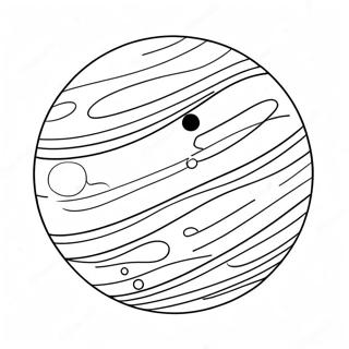 Colorful Uranus Planet Coloring Page 47304-37767