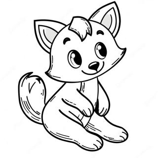 Fox In Socks Coloring Page 47353-37802