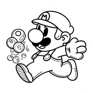 Super Mario Bros Movie Coloring Page 4736-3895