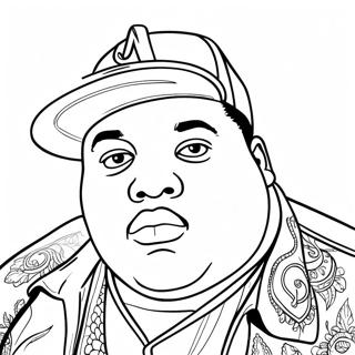 Biggie Smalls Coloring Page 47373-37818