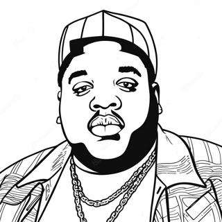 Biggie Smalls Coloring Page 47373-37820