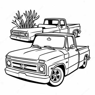 Chevy C10 Coloring Pages