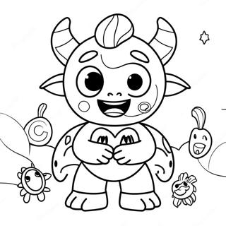 Super Monsters Coloring Page 47423-37857