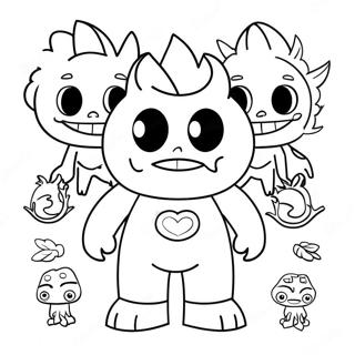 Super Monsters Coloring Page 47423-37858