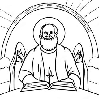 Worship Coloring Pages