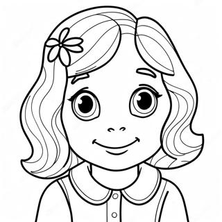 Annie Coloring Pages