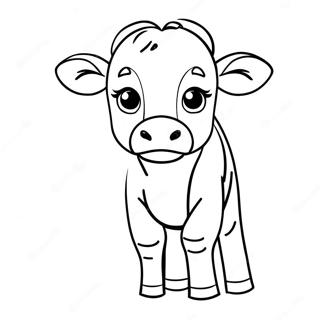 Calf Coloring Pages