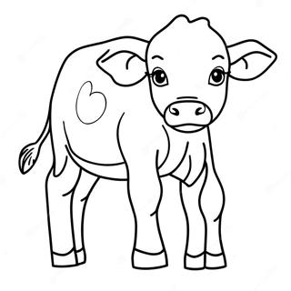 Calf Coloring Page 47493-37910