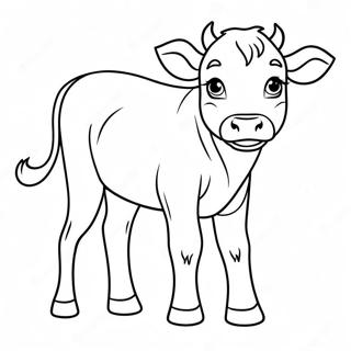 Calf Coloring Page 47493-37911