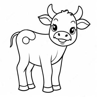 Calf Coloring Page 47493-37912