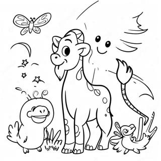 God Made The Animals Coloring Page 47563-37970