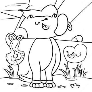 God Made The Animals Coloring Page 47563-37971