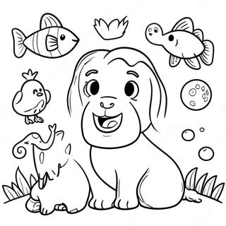 God Made The Animals Coloring Page 47563-37972