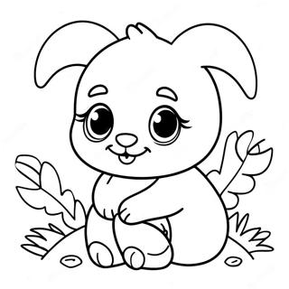 Cute Baby Animals Coloring Page 47564-37973