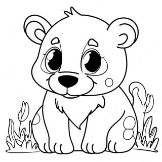 Bold And Easy Animal Coloring Page 4756-3913