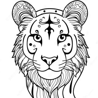 Bold And Easy Animal Coloring Page 4756-3914