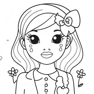 Cute Valfre Character Coloring Page 47574-37986