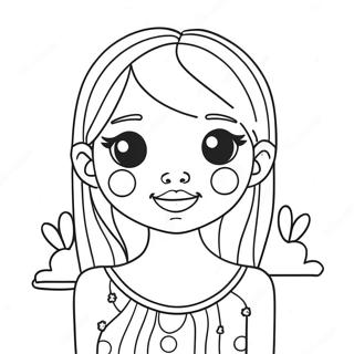 Cute Valfre Character Coloring Page 47574-37987