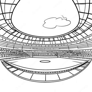 Football Stadium Coloring Page 47613-38009