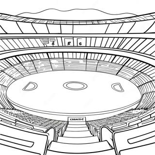 Football Stadium Coloring Page 47613-38012