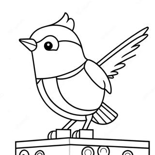 Lego Robin Coloring Pages