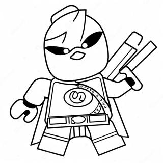 Lego Robin Coloring Page 47633-38027