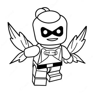 Lego Robin In Action Coloring Page 47634-38029