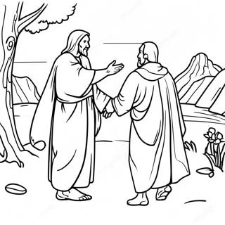 Faithful And Christian Journey Coloring Page 47684-38066