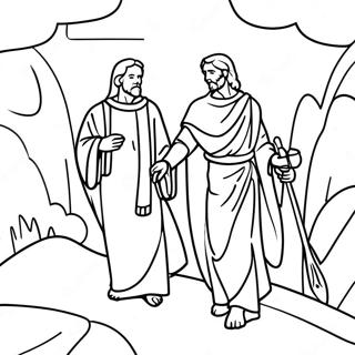 Faithful And Christian Journey Coloring Page 47684-38068