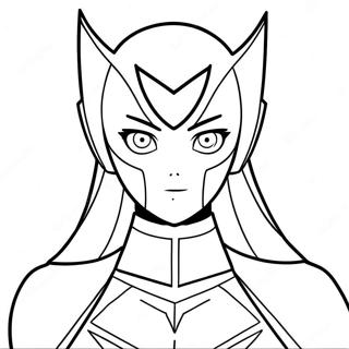 Zero Two Character Coloring Page 47693-38074