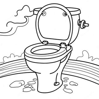 Titan Skibidi Toilet Coloring Page 47713-38092