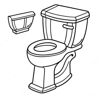 Funny Titan Skibidi Toilet Coloring Page 47714-38095