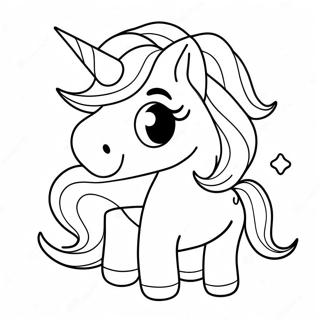 Cute Unicorn Among Us Character Coloring Page 47754-38127