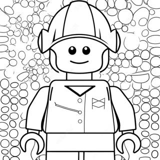 Lego Person Coloring Pages