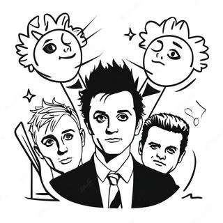 Green Day Logo Coloring Page 47823-38176