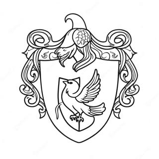 Harry Potter Ravenclaw Coloring Pages