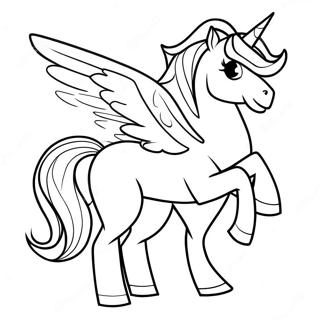 Pegacorn Coloring Page 47893-38233