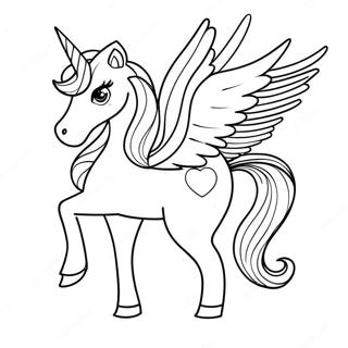 Pegacorn Coloring Page 47893-38235