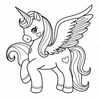 Pegacorn Coloring Page 47893-38236