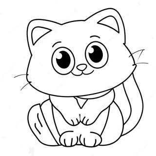 Adventurous Kitty Softpaws Coloring Page 47904-38241