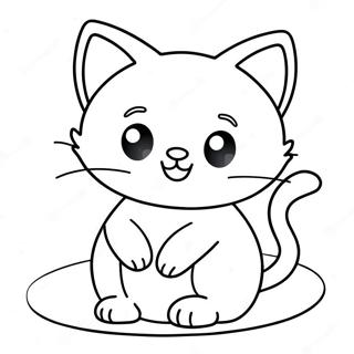 Adventurous Kitty Softpaws Coloring Page 47904-38243