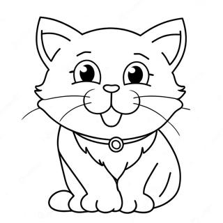 Adventurous Kitty Softpaws Coloring Page 47904-38244