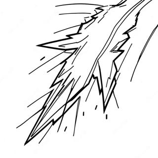 Lightning Bolt Coloring Page 47943-38278