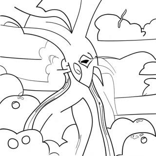 Thunderstorm With Lightning Coloring Page 47944-38271