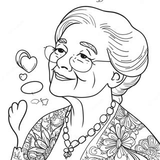 I Love My Grandma Coloring Page 47953-38273